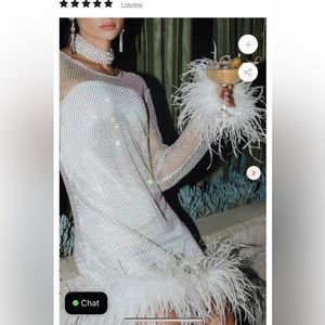 Brand new, with tags - Untamed Petals - Disco dress